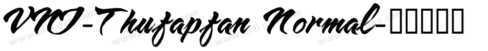 VNI-Thufapfan Normal字体转换